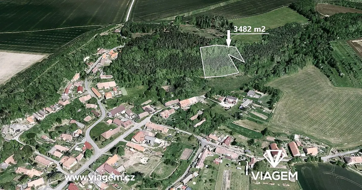 Prodej pozemku 3501 m², Vinaře · okres Kutná Hora