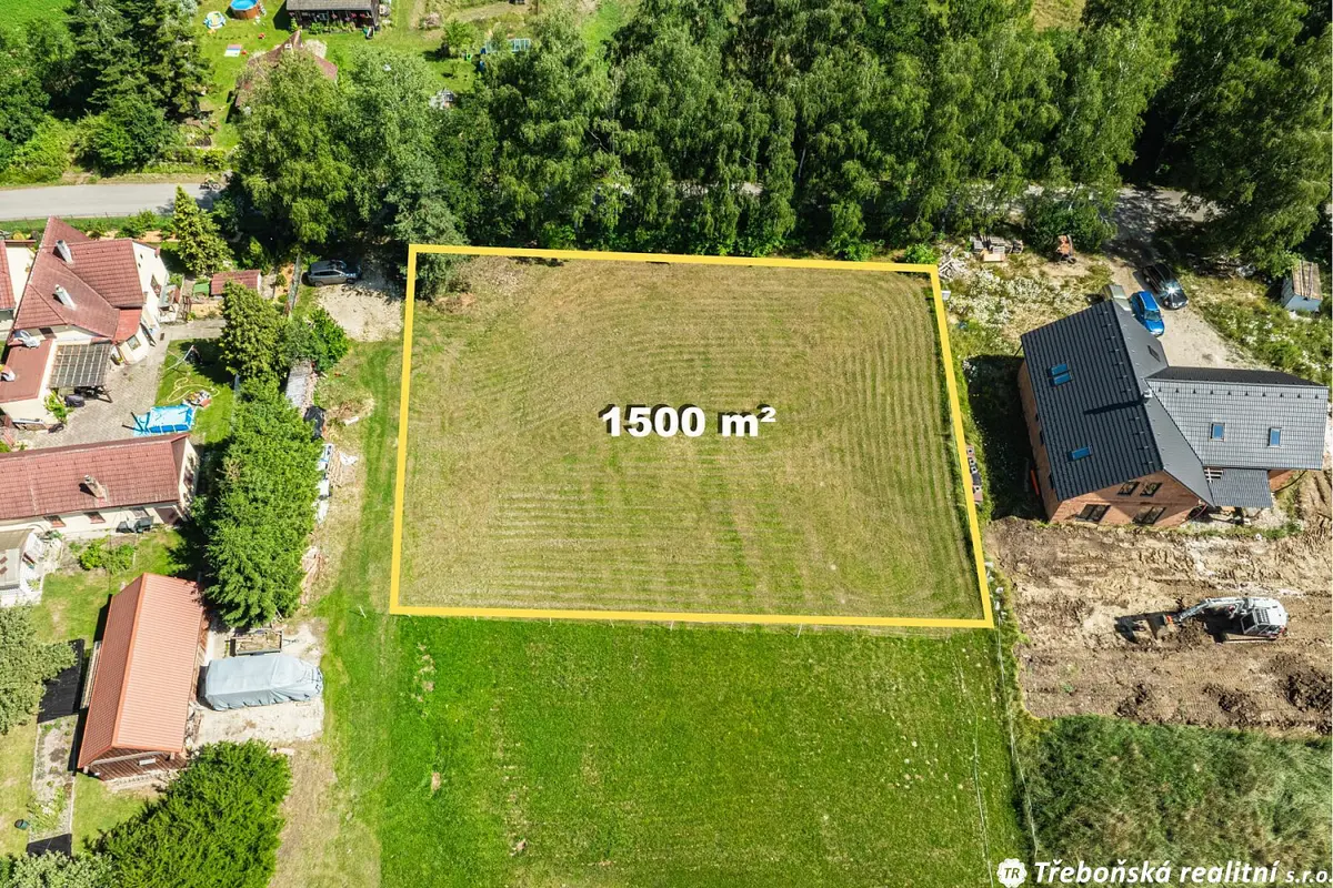 Prodej pozemku 1500 m², Suchdol nad Lužnicí