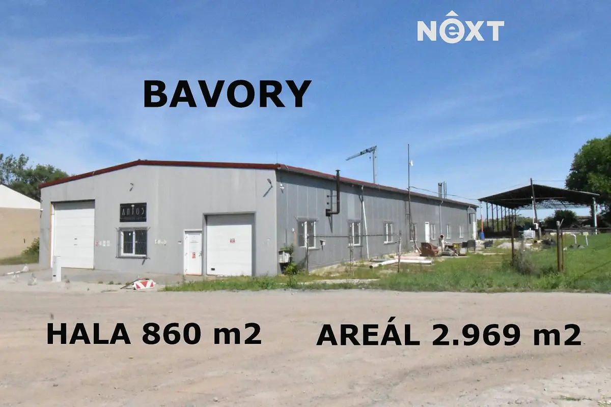 Prodej komerčního prostoru 860 m², Bavory · okres Břeclav