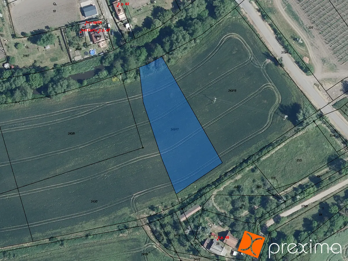Prodej pozemku 1001 m², Nové Sedlo · okres Louny