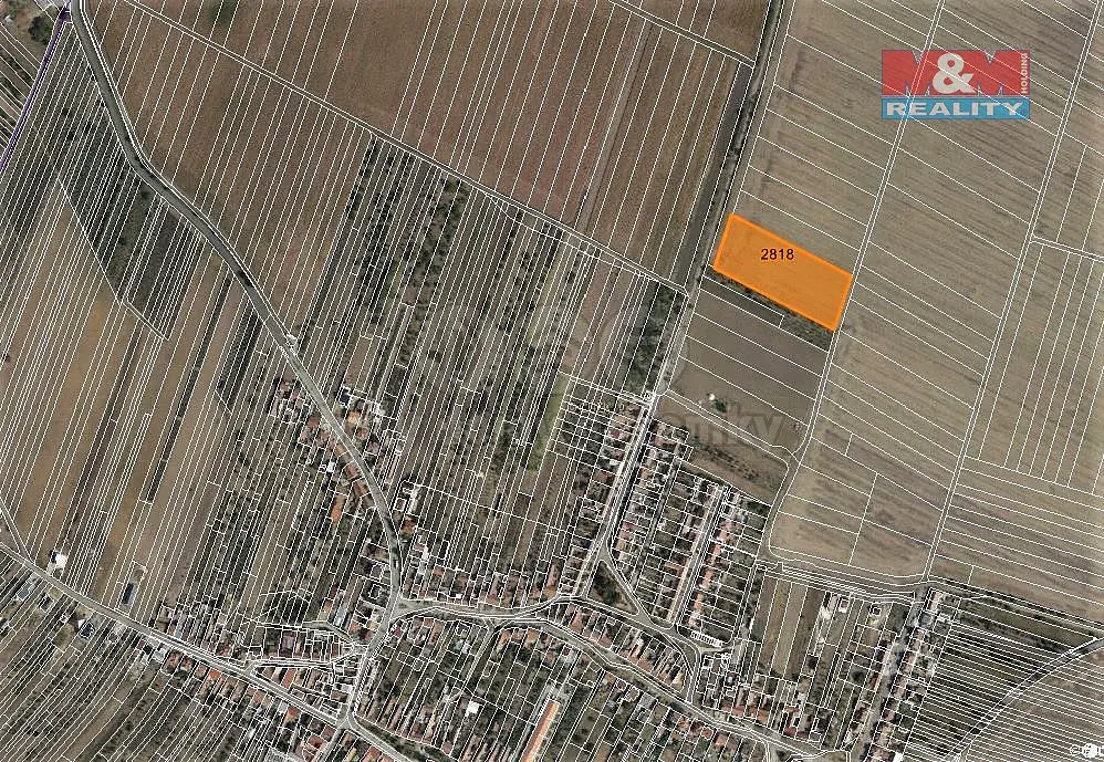 Prodej pozemku 315 m², Šakvice · okres Břeclav