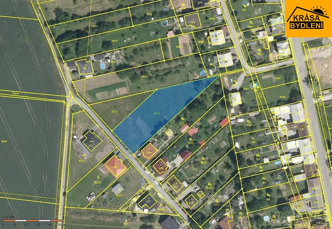 Prodej pozemku 79 m², Tršice · okres Olomouc