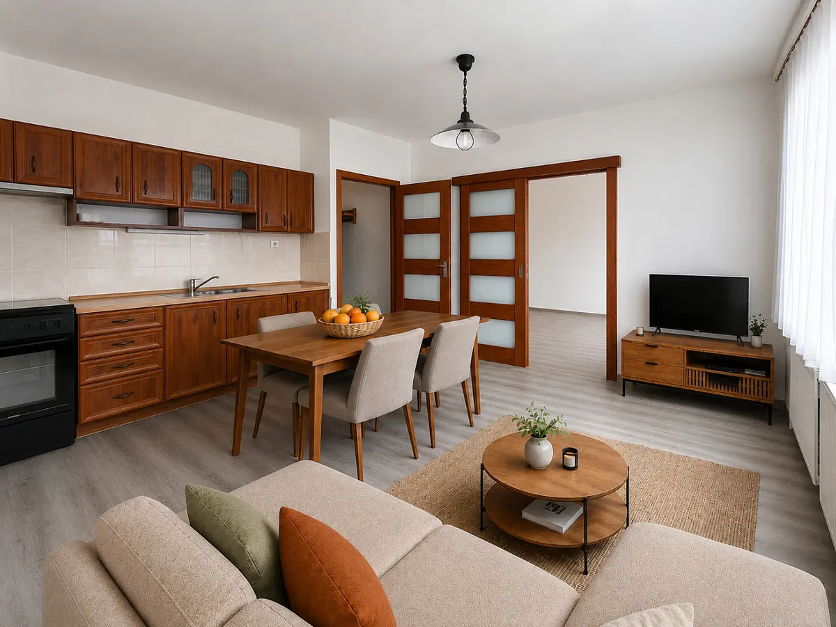 Prodej bytu 2+kk 37 m², Antala Staška · Teplice-Trnovany · Teplice
