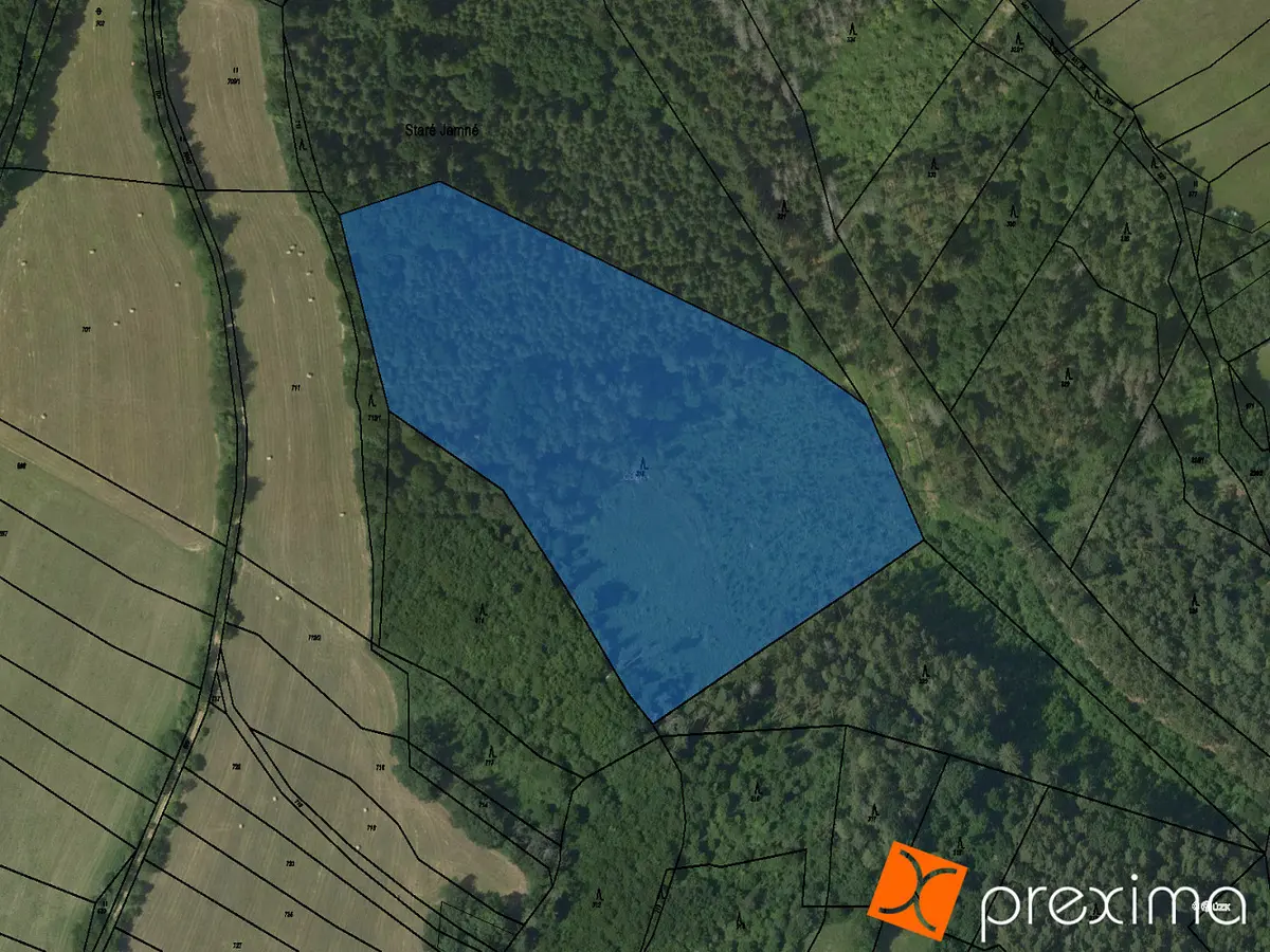 Prodej pozemku 180 m², Jamné u Tišnova · Tišnov