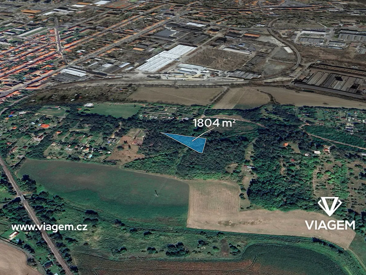 Prodej pozemku 1202 m², Roudnice nad Labem · okres Litoměřice