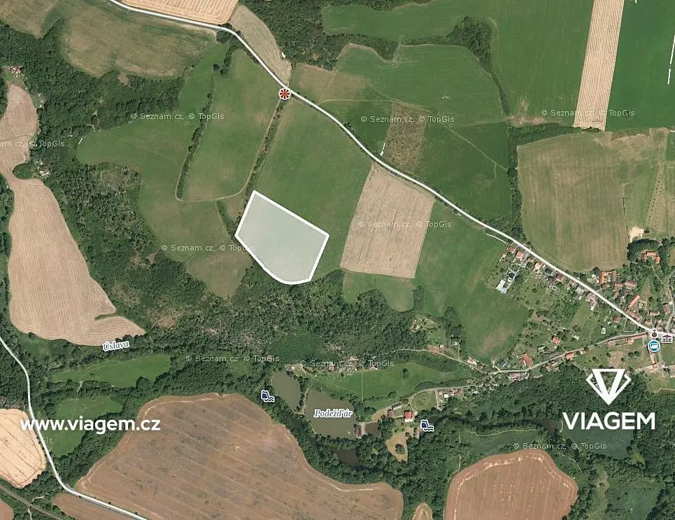 Prodej pozemku 9318 m², Ždírec · okres Plzeň-Jih