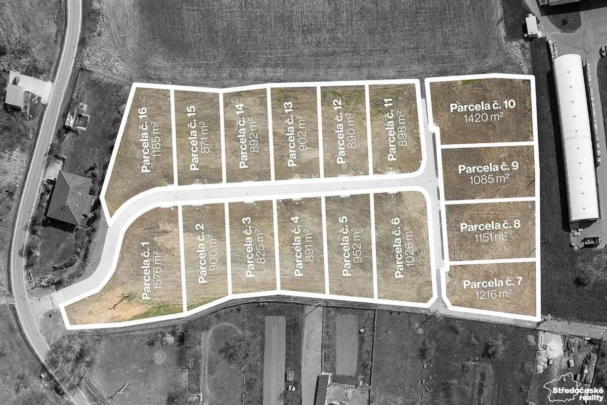 Prodej pozemku 420 m², Žerčice · okres Mladá Boleslav