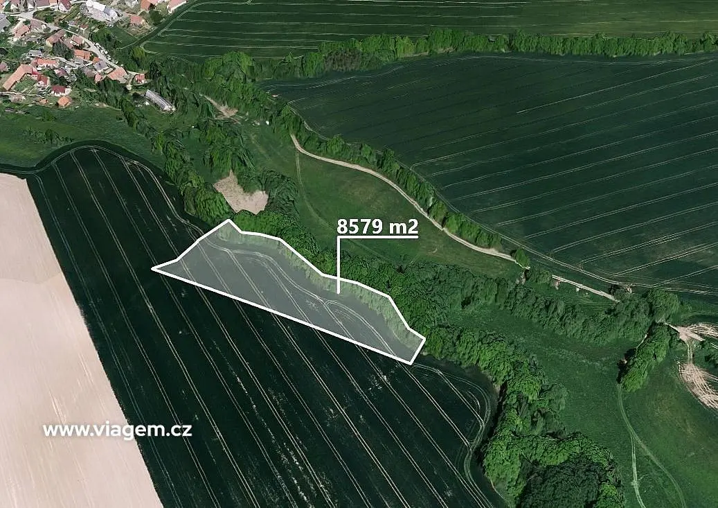 Prodej pozemku 218 m², Petroupim · okres Benešov