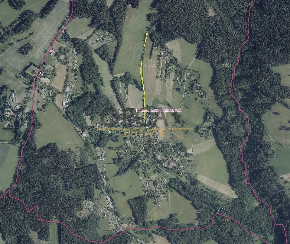 Prodej pozemku 693 m², Malá Skála · okres Jablonec nad Nisou