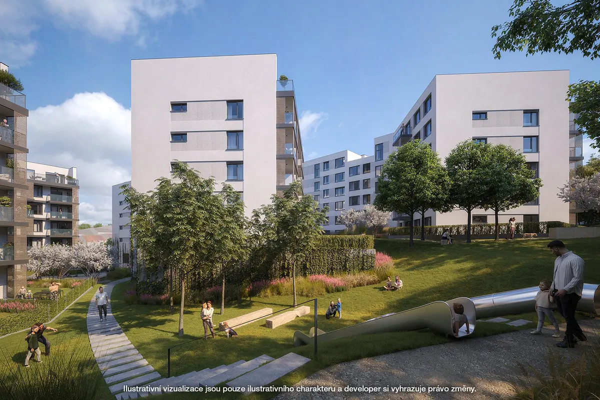 Prodej bytu 3+kk 66 m², Komárkova · Chodov