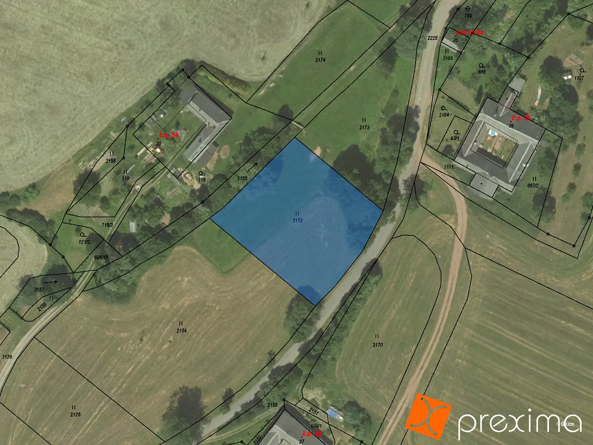 Prodej pozemku 762 m², Městečko Trnávka · okres Svitavy