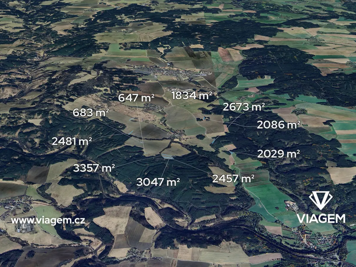 Prodej pozemku 1419 m², Černošín · okres Tachov