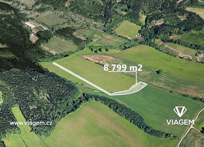 Prodej pozemku 8799 m², Horní Staré Město · Trutnov