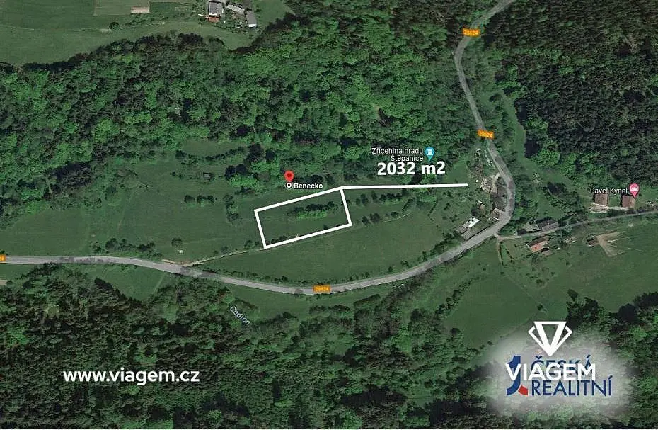 Prodej pozemku 813 m², Benecko · okres Semily