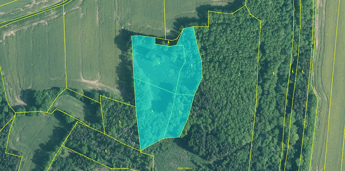 Prodej pozemku 204 m², Skály · okres Písek