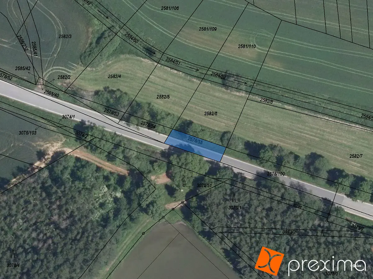 Prodej pozemku 97 m², Jemnice · okres Třebíč
