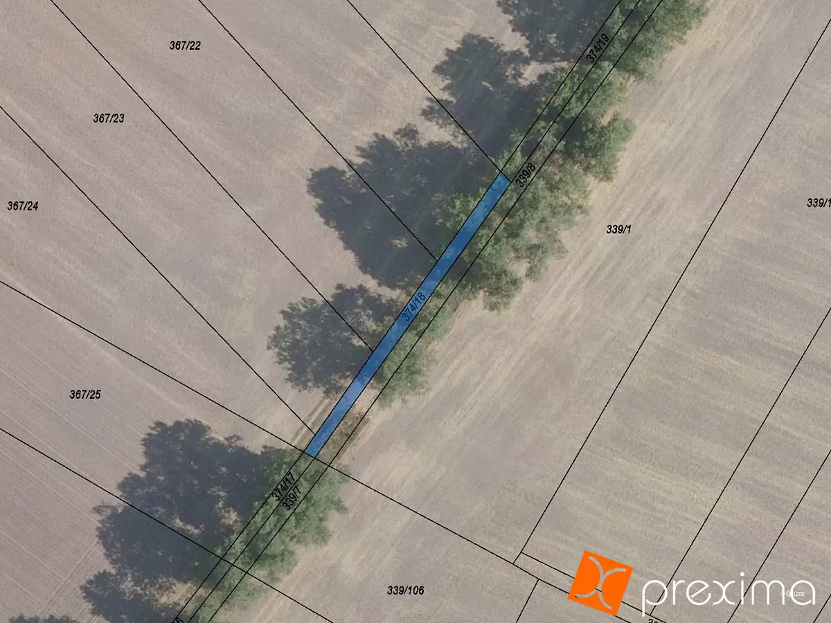 Prodej pozemku 38 m², Všetaty · okres Mělník