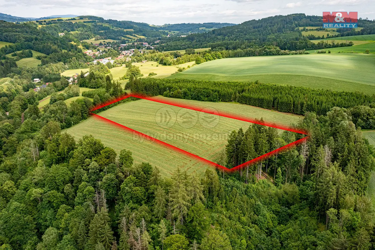 Prodej pozemku 45004 m², Peřimov · okres Semily