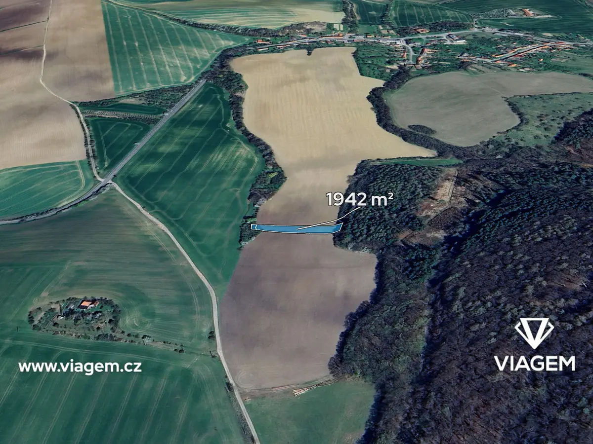 Prodej pozemku 971 m², Cetechovice · okres Kroměříž