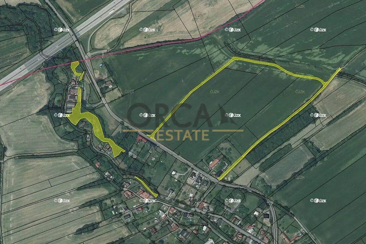 Prodej pozemku 4100 m², Suchdol nad Odrou · okres Nový Jičín