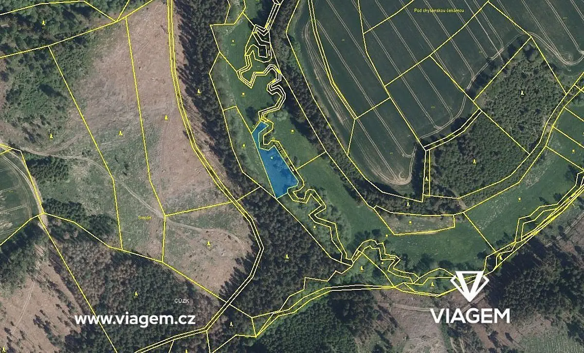 Prodej pozemku 1647 m², Chýstovice