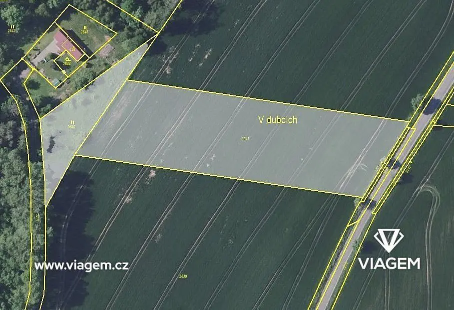 Prodej pozemku 750 m², Pravonín · okres Benešov