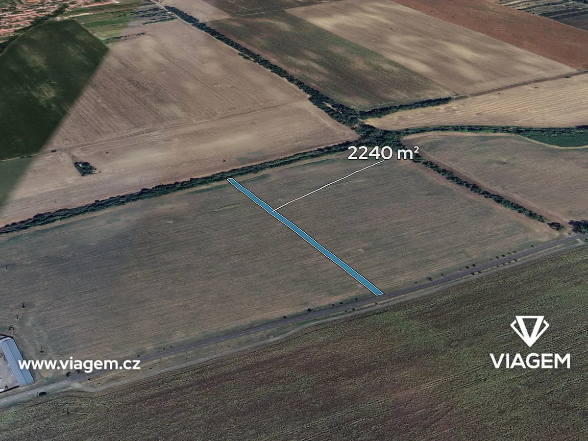 Prodej pozemku 2240 m², Prušánky