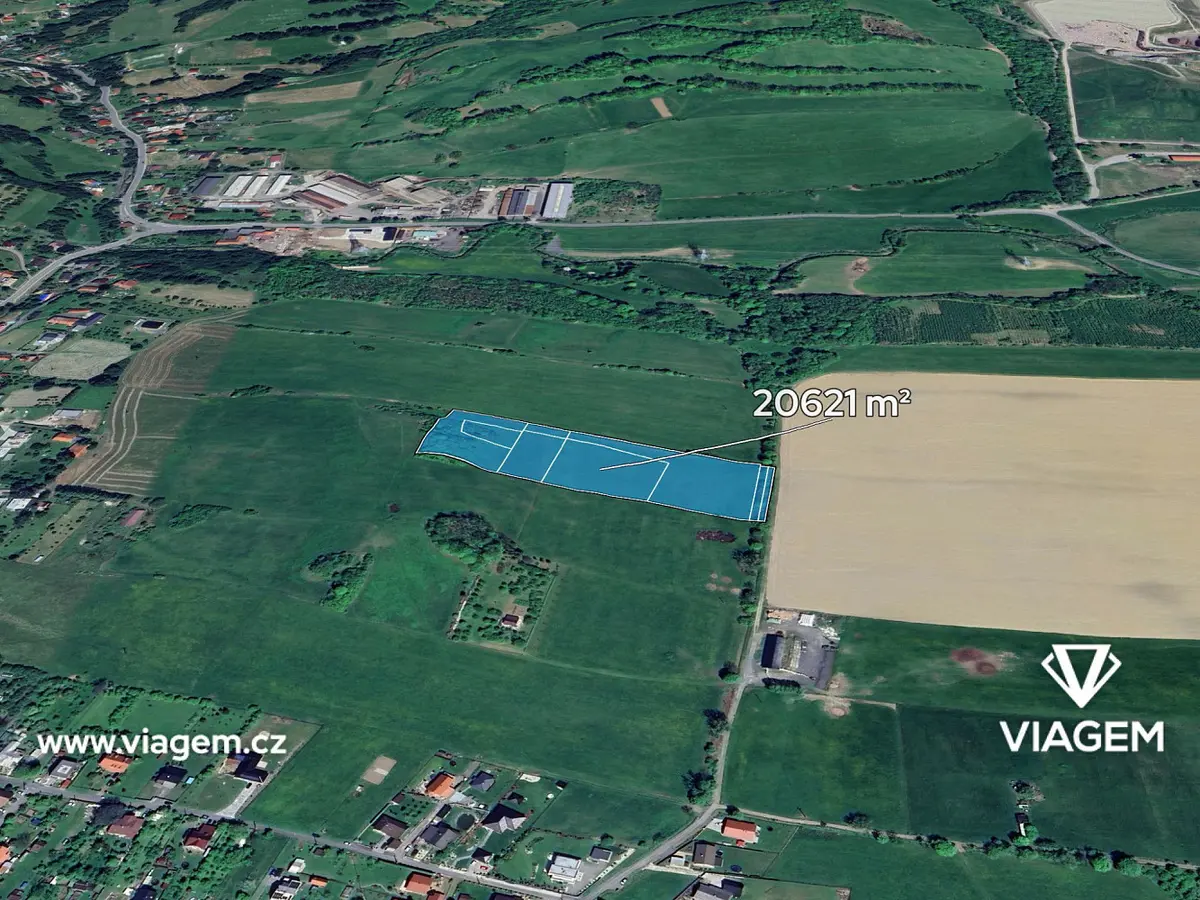 Prodej pozemku 20621 m², Mořkov