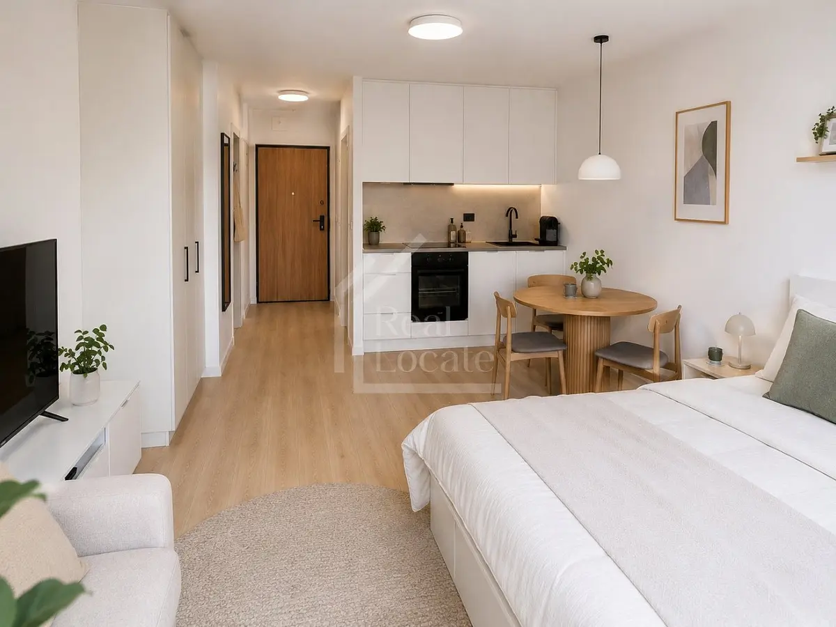 Pronájem bytu 1+kk 32 m², Pernerova · Karlín
