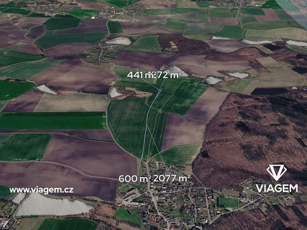 Prodej pozemku 548 m², Jabkenice · okres Mladá Boleslav