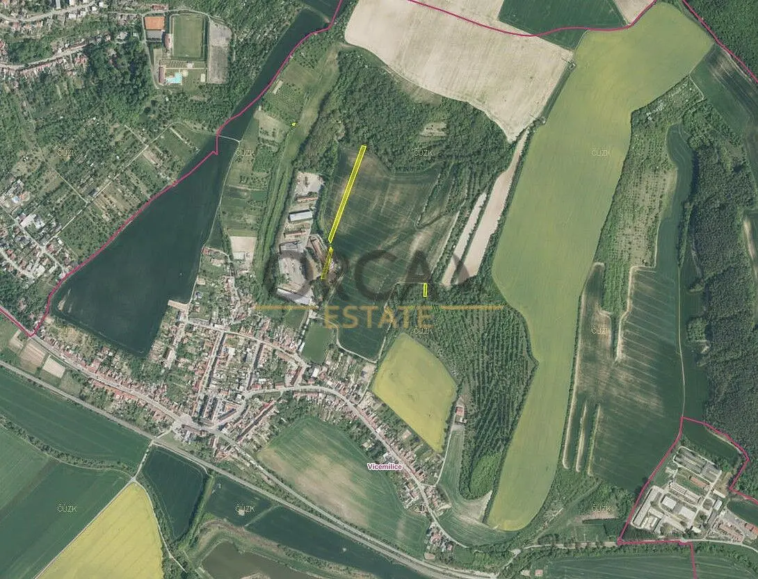 Prodej pozemku 1292 m², Bučovice · okres Vyškov
