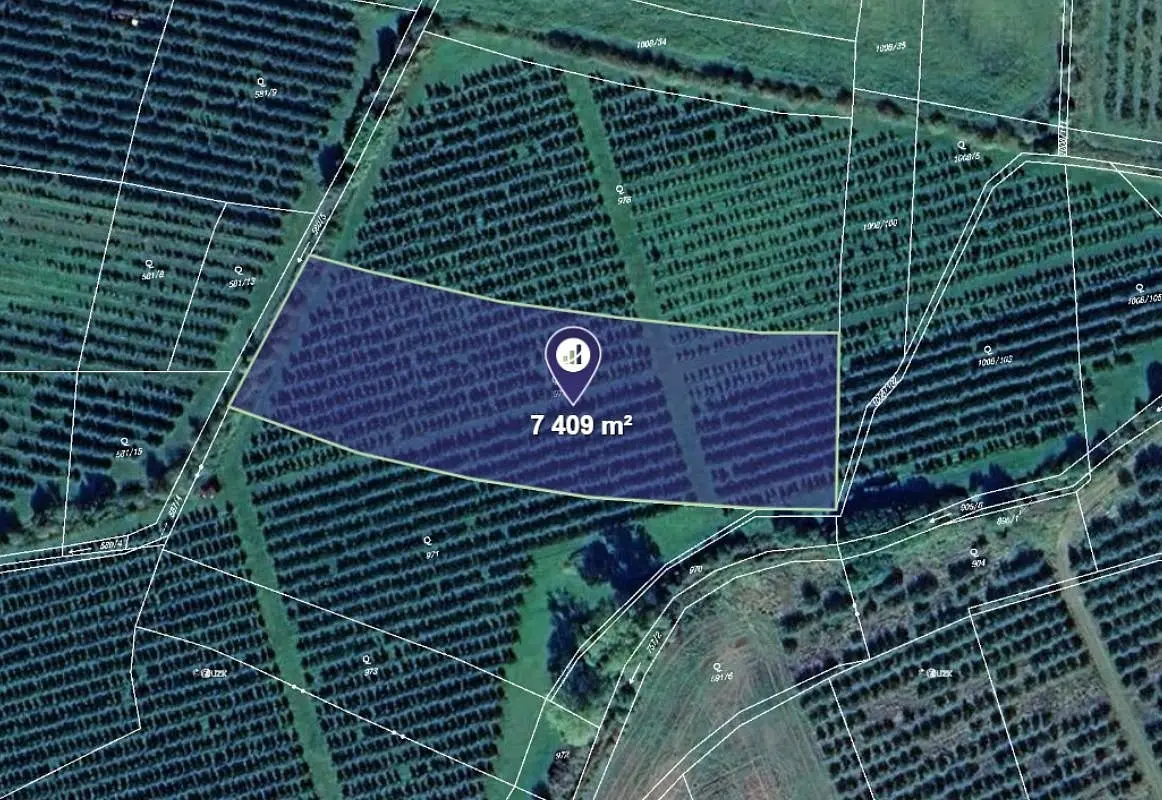 Prodej pozemku 3705 m², Liběšice · okres Litoměřice