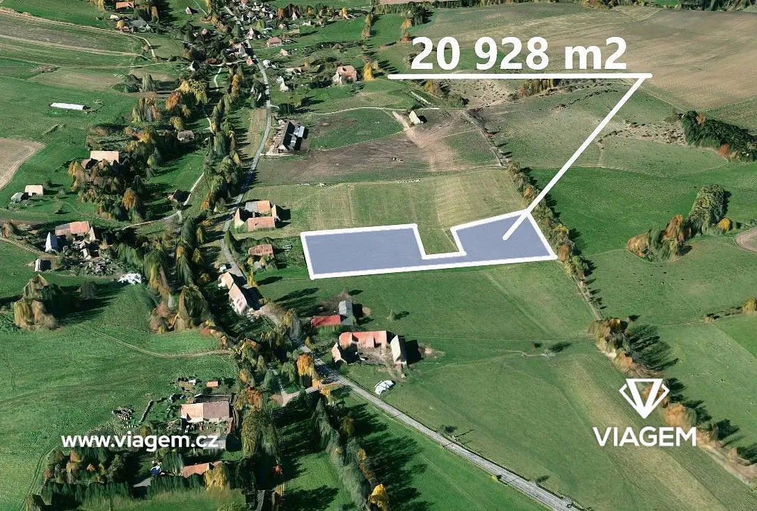 Prodej pozemku 7474 m², Otovice · okres Náchod