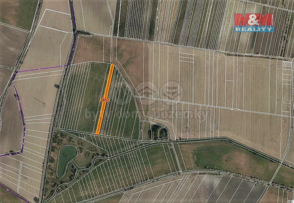 Prodej pozemku 419 m², Starovičky · okres Břeclav