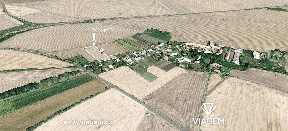 Prodej pozemku 934 m², Podbořany · okres Louny