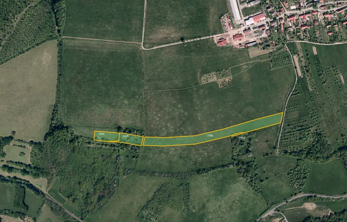 Prodej pozemku 55967 m², Kelníky