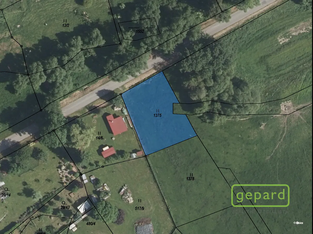 Prodej pozemku 975 m², Hořice na Šumavě