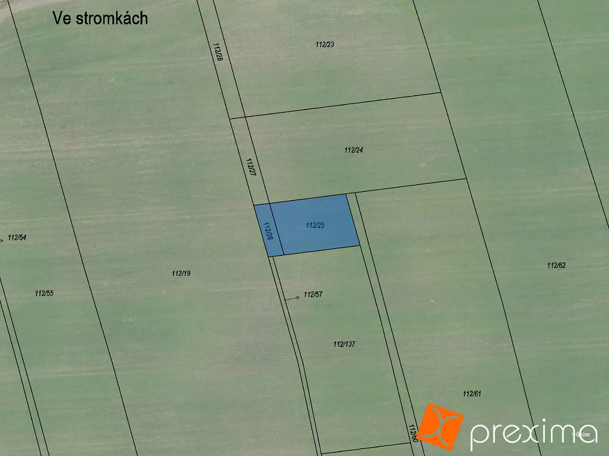 Prodej pozemku 245 m², Vestec · okres Praha-západ