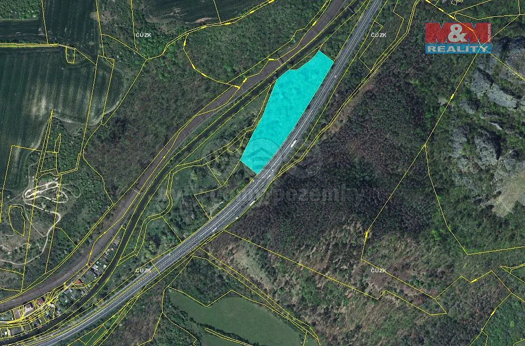 Prodej pozemku 228 m², Želenice · okres Most