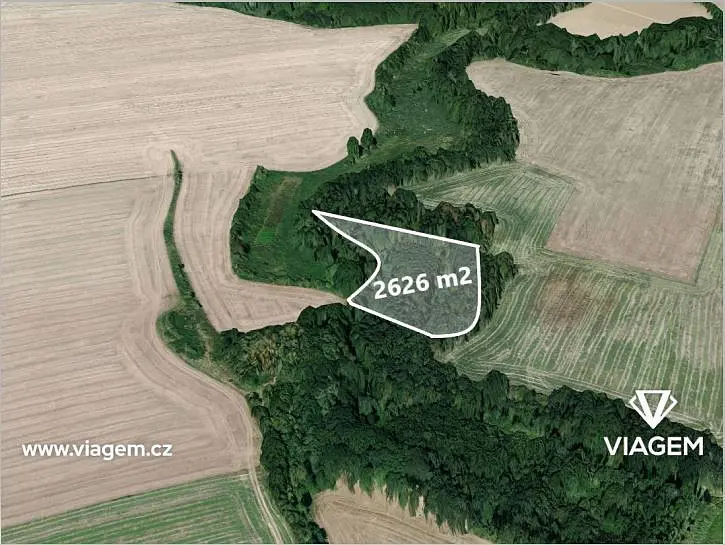 Prodej pozemku 2626 m², Nedvězí u Říčan