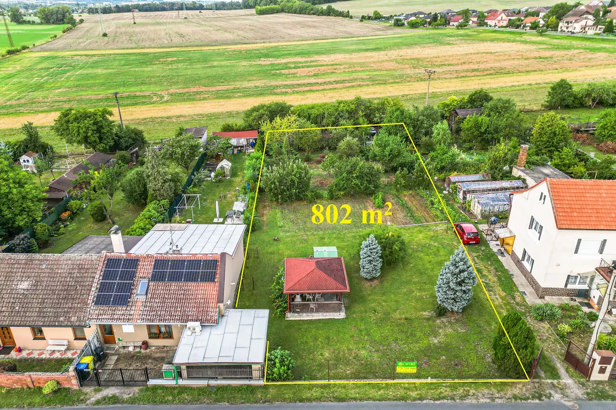 Prodej pozemku 802 m², Konárovice · okres Kolín
