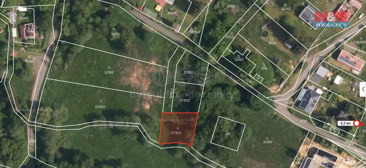 Prodej pozemku 498 m², Stará Voda · okres Cheb