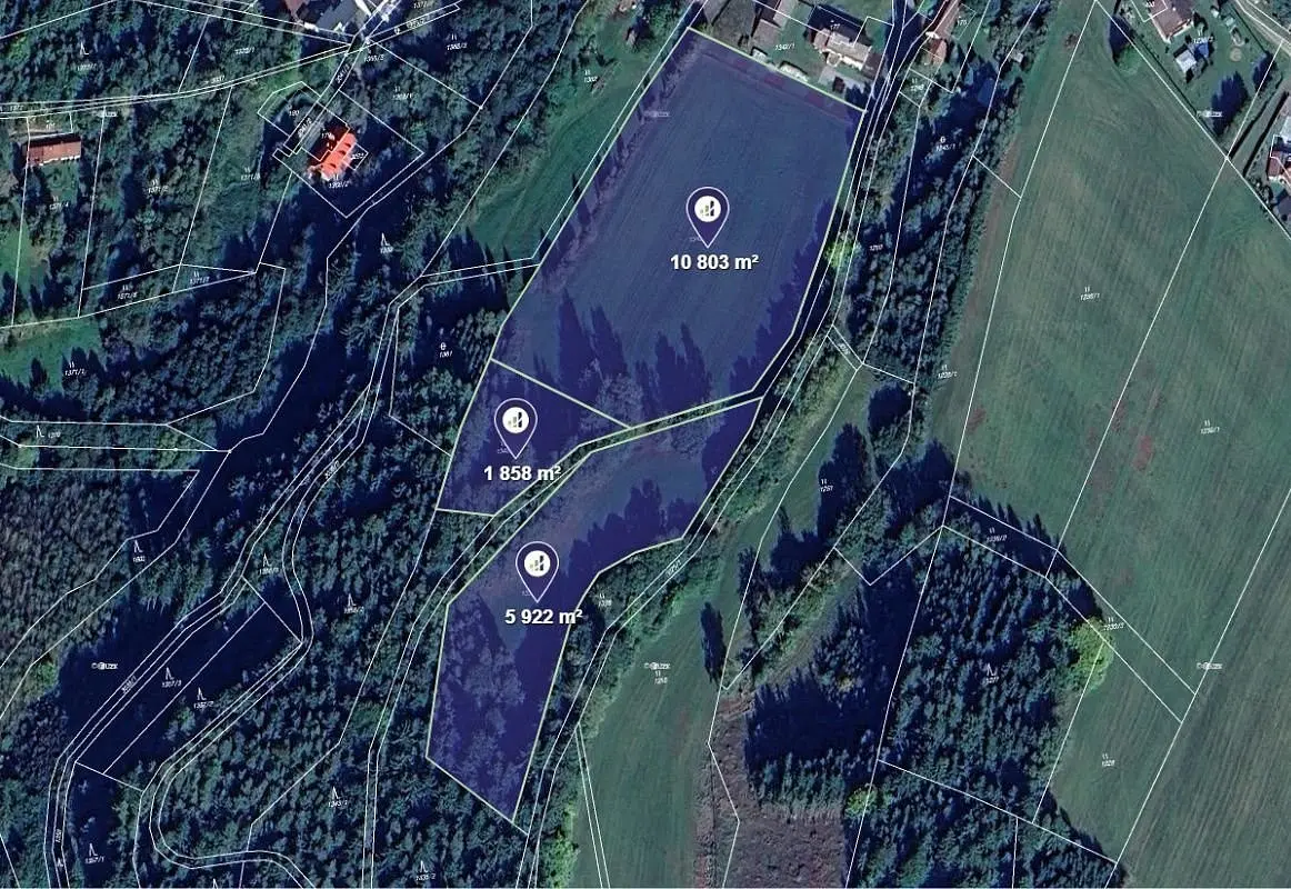 Prodej pozemku 583 m², Čistá u Horek · okres Semily