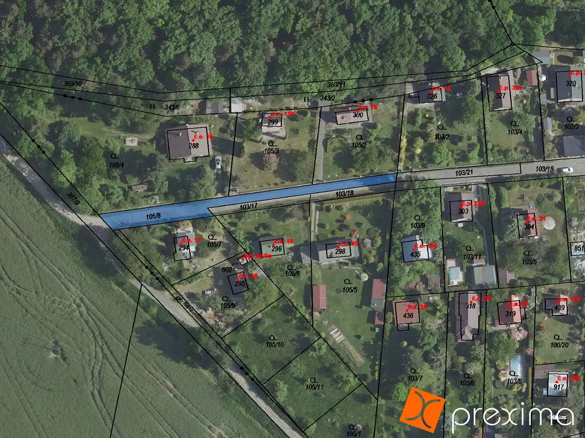 Prodej pozemku 207 m², Struhařov · okres Praha-východ