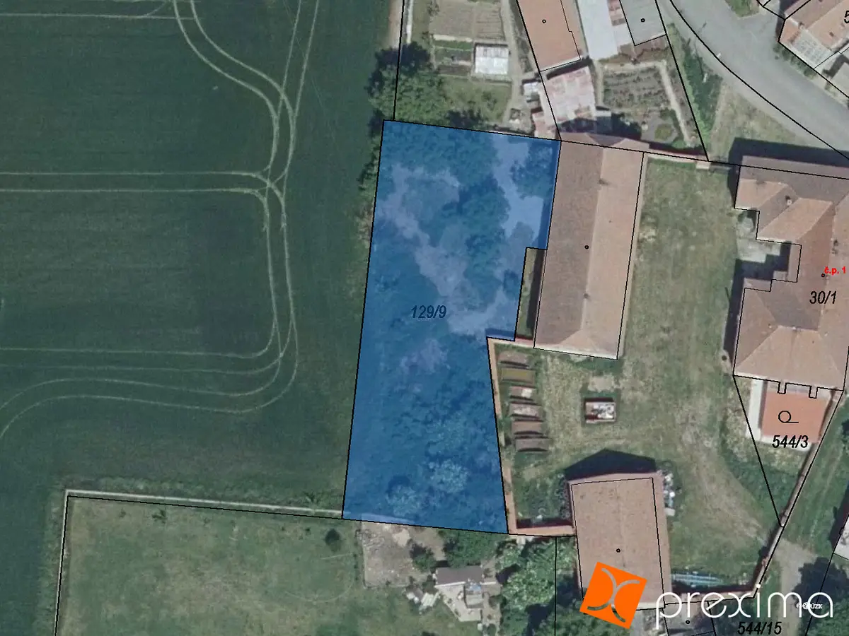 Prodej pozemku 136 m², Černuc · okres Kladno