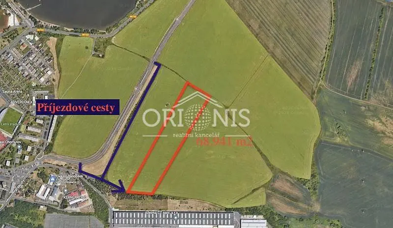 Prodej pozemku 941 m², Zadní Vinohrady · Chomutov I · Chomutov