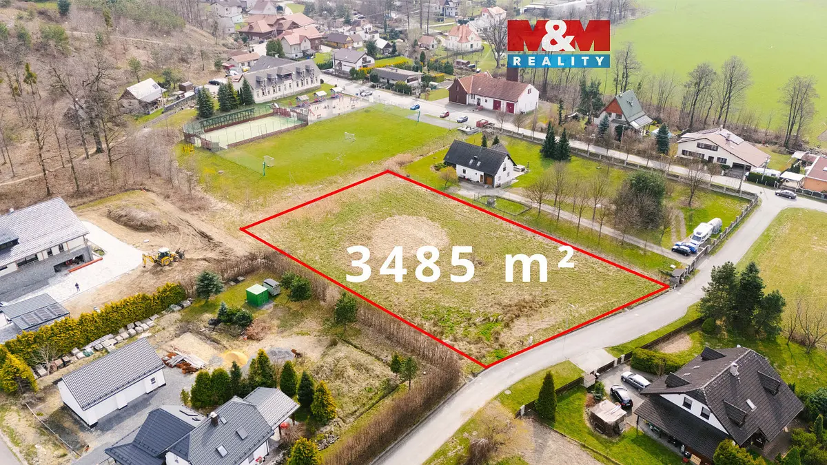 Prodej pozemku 485 m², Malenovice · okres Frýdek-Místek