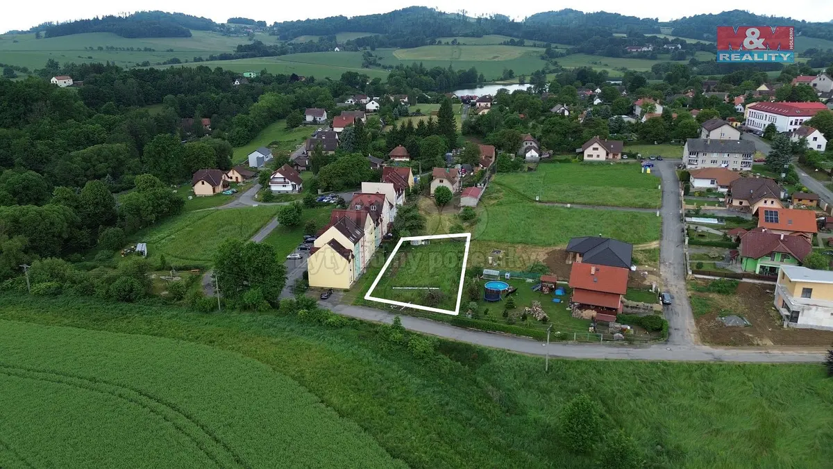 Prodej pozemku 896 m², Borotín · okres Tábor