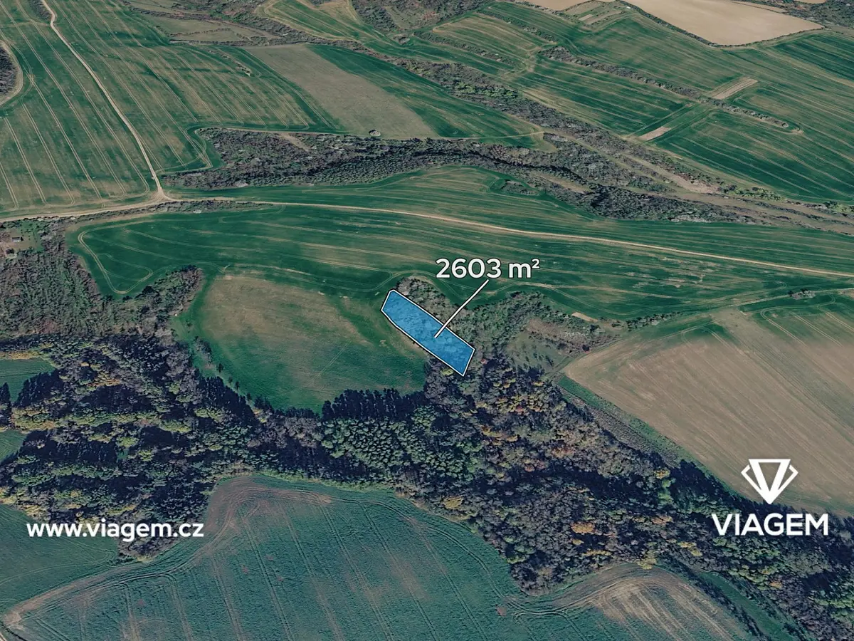 Prodej pozemku 2603 m², Jalubí · okres Uherské Hradiště