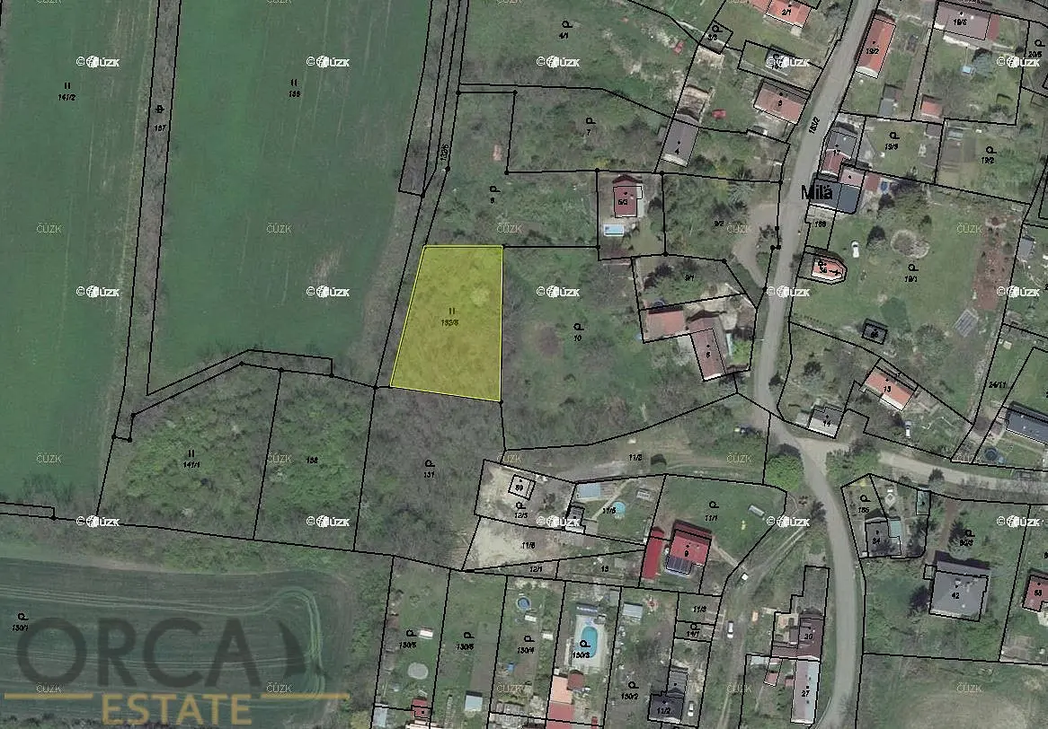 Prodej pozemku 1085 m², Bečov · okres Most